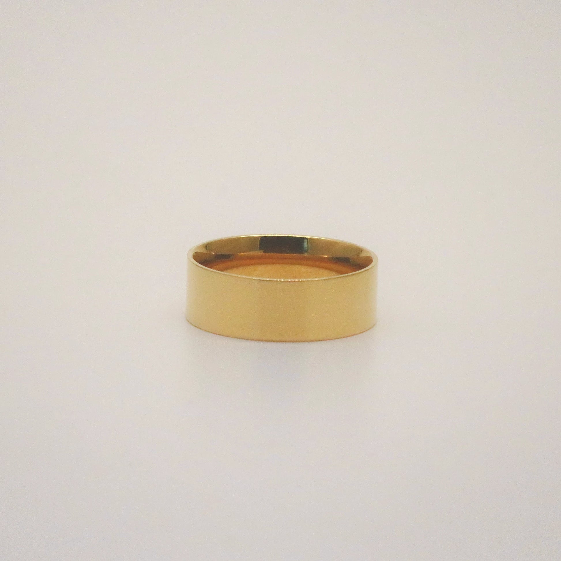 The Band Ring, waterproof 18k gold-plated stainless steel