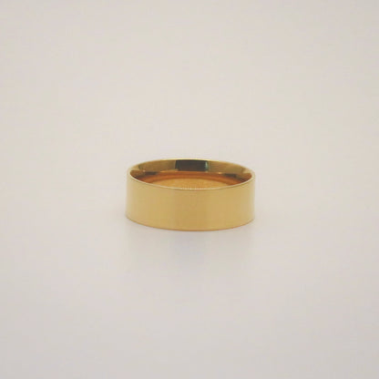The Band Ring, waterproof 18k gold-plated stainless steel