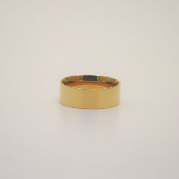 The Band Ring – Stackable Gold-Plated Ring