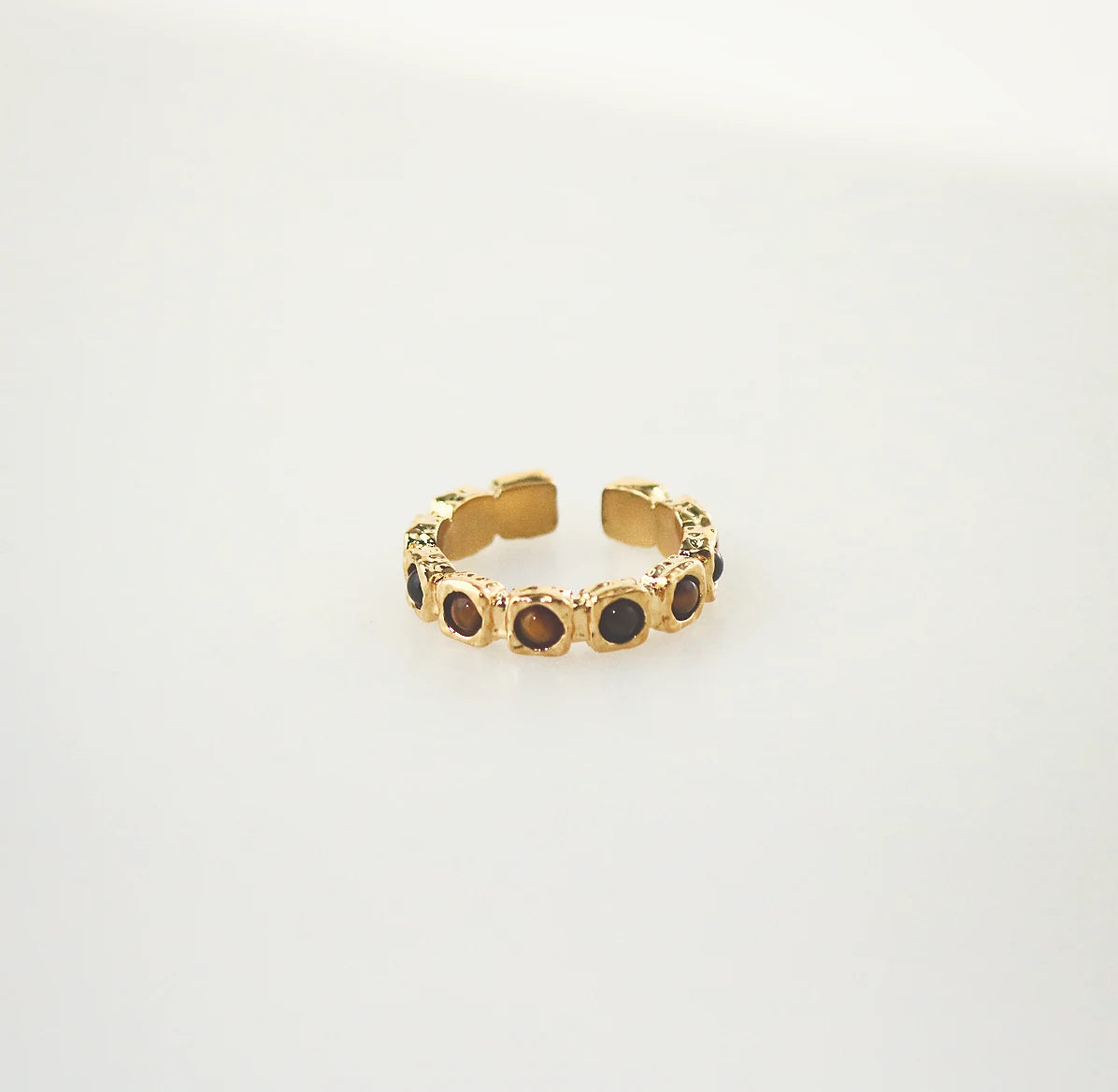 tiger's eye ring