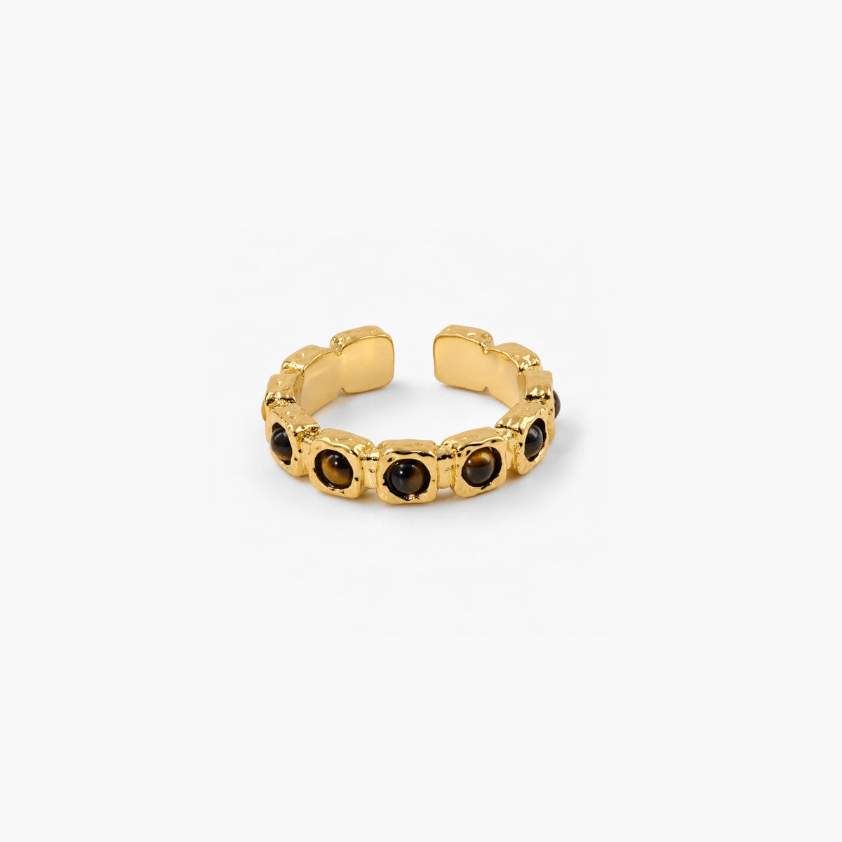 tiger's eye ring