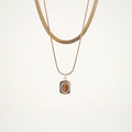 tiger's eye necklace