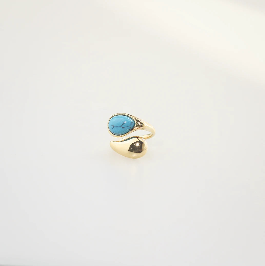 Turquoise Bypass Ring1