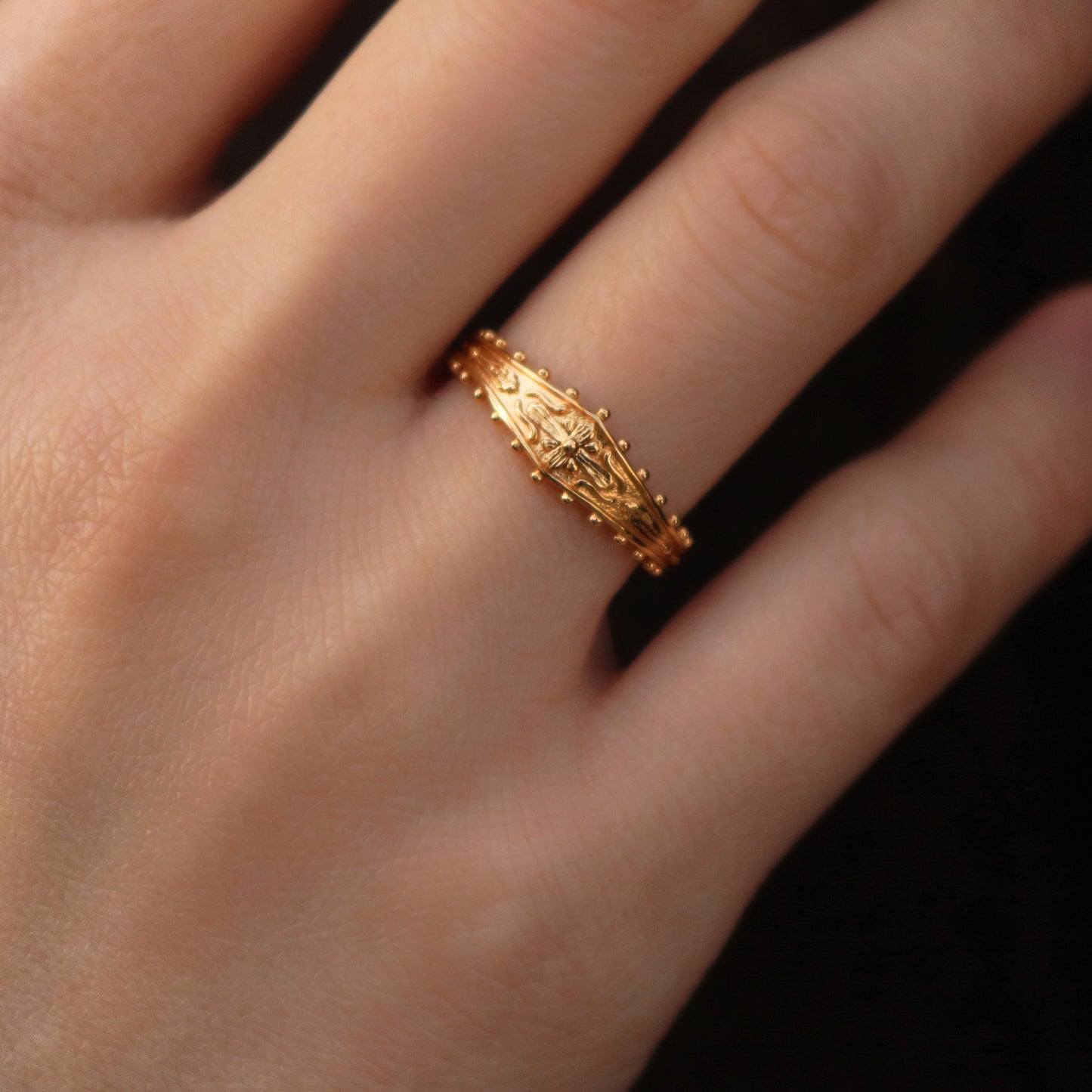 Victorian Engraved Ring