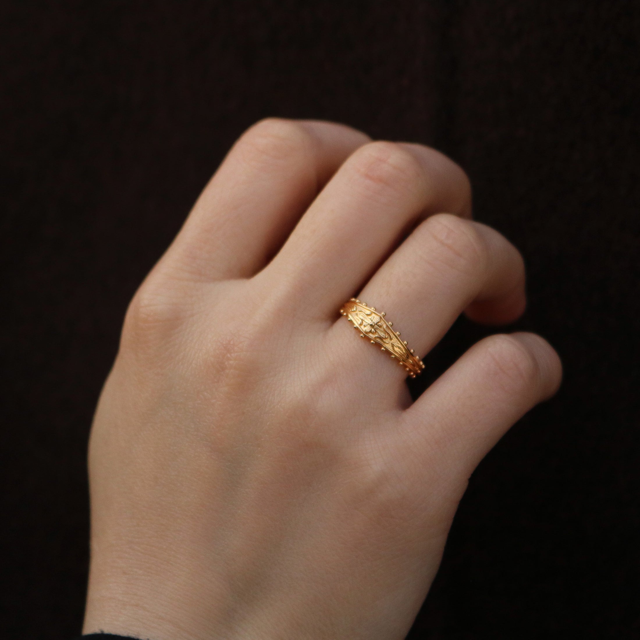 Victorian Engraved Ring