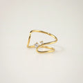 Meideya Jewelry Vera Curve Twin Ring
