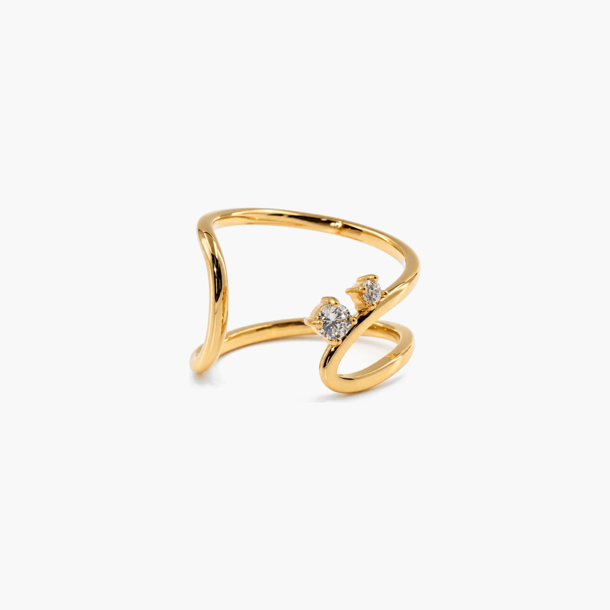 Vera Curve Twin Ring