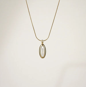 mother of pearl necklace