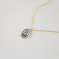 Starry Abalone Pendant Necklace — Ocean Hues