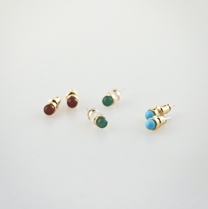 agate earrings