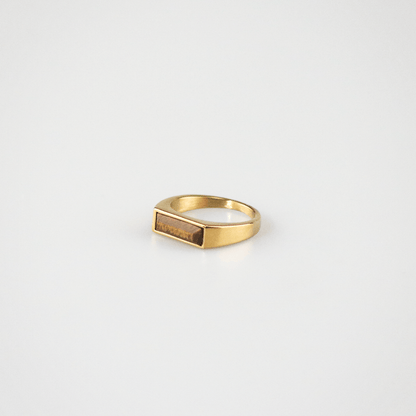 tigers eye ring 