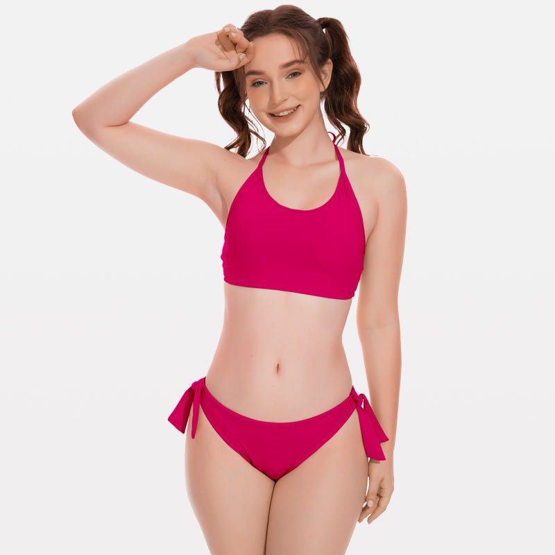 Beautikini Low Waisted Leakproof Period Swimwear Set - Stylr