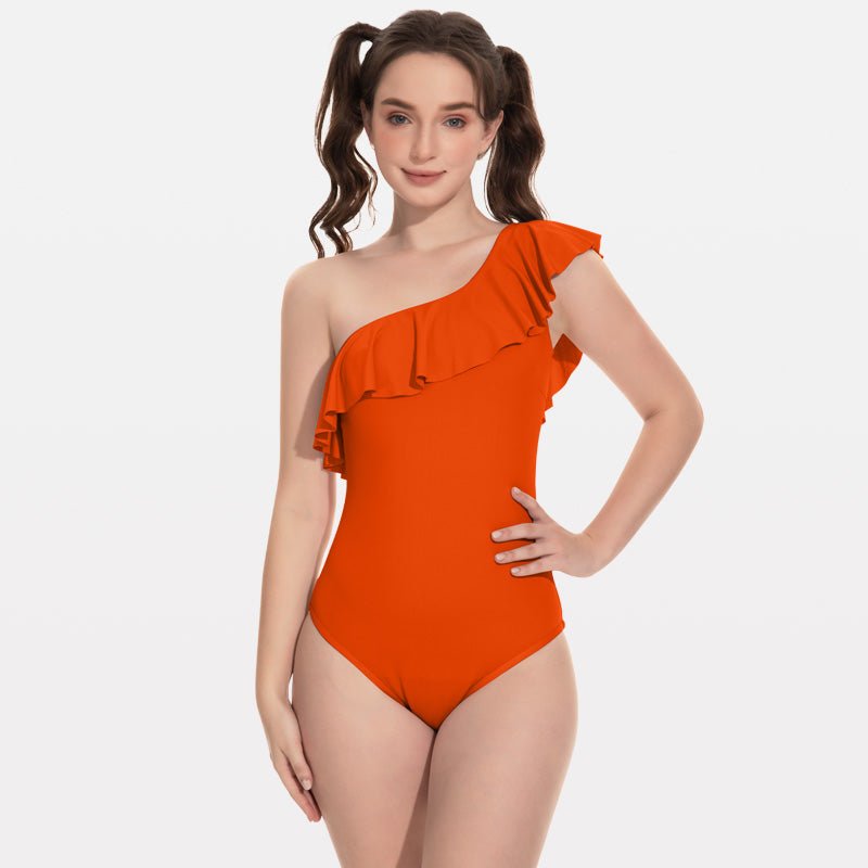 Beautikini One Piece One Shoulder Leakproof Period Swimwear - Stylr