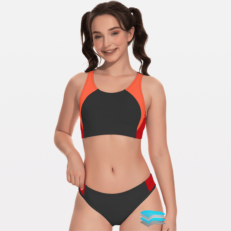 Beautikini Period Swimwear Two Piece Sets - Stylr