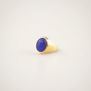 blue cats eye ring