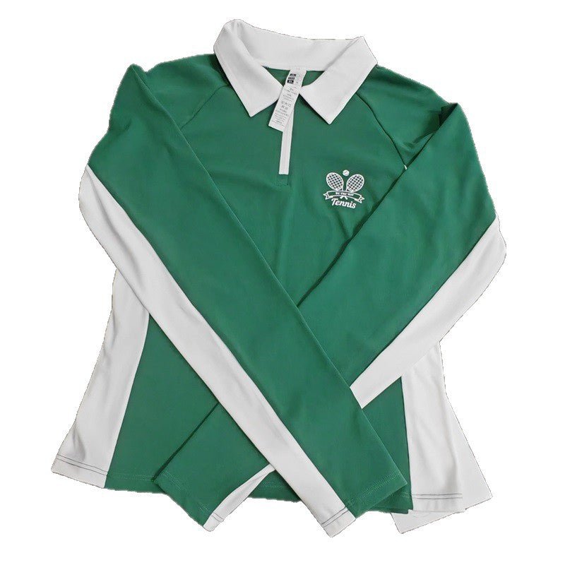 BrushedPolo Golf Tennis Top Lightweight Multi S5T06 - Stylr