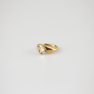 gold bypass wrap ring