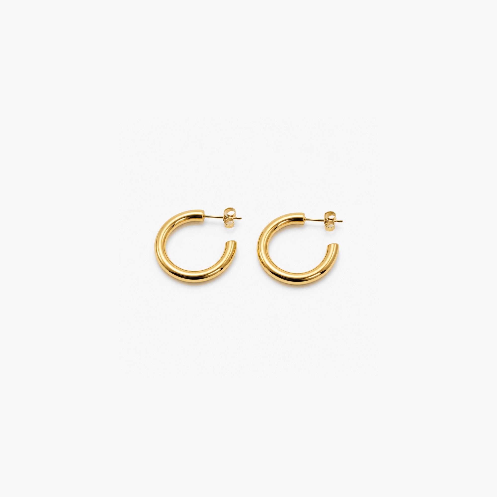 Charity Medium Hoop Earrings 26mm