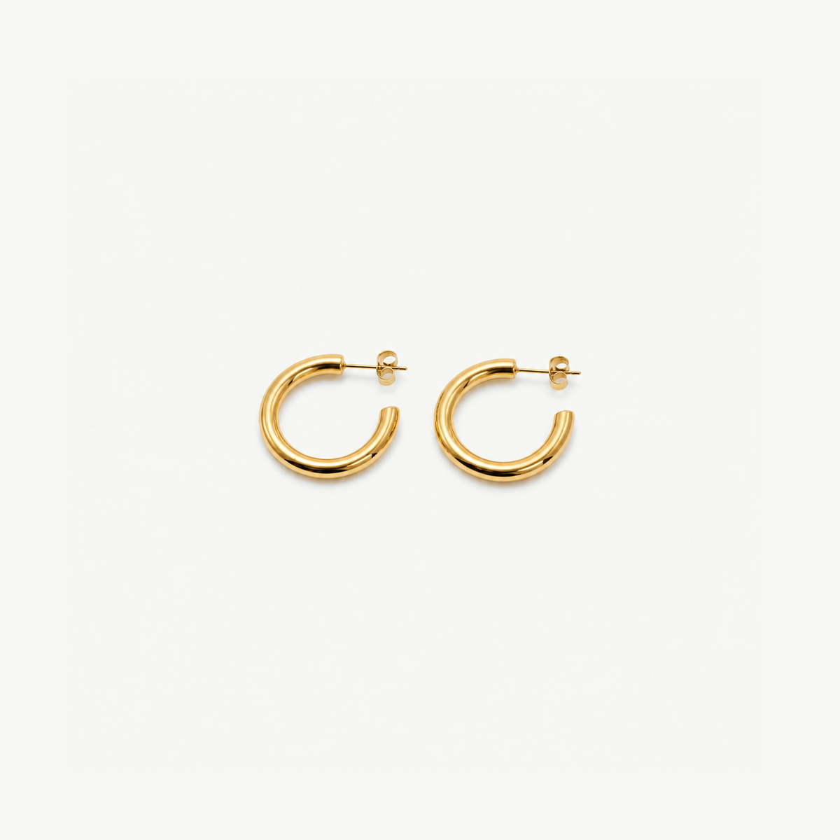 Charity Medium Hoop Earrings 26mm