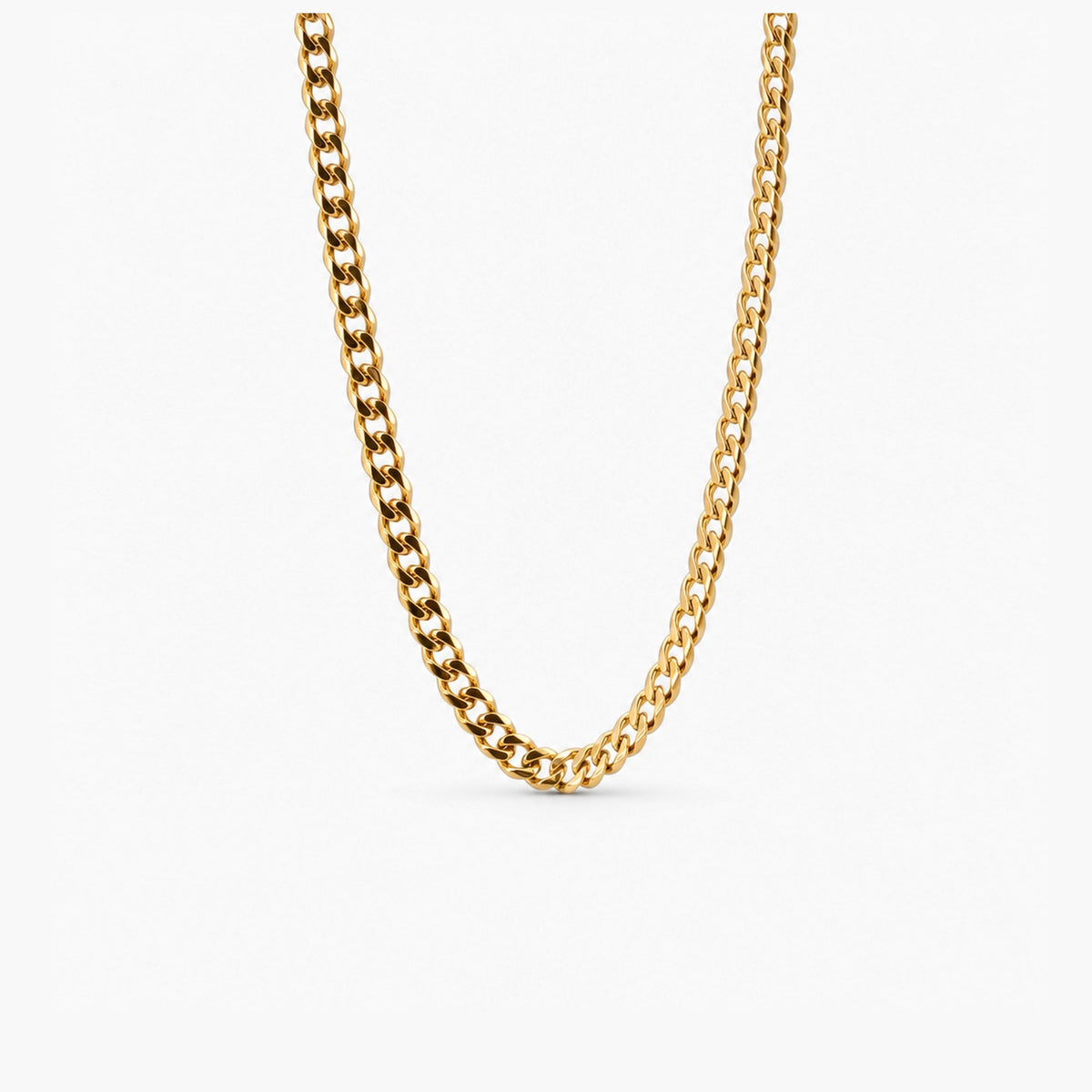 Cora Curb Chain Necklace