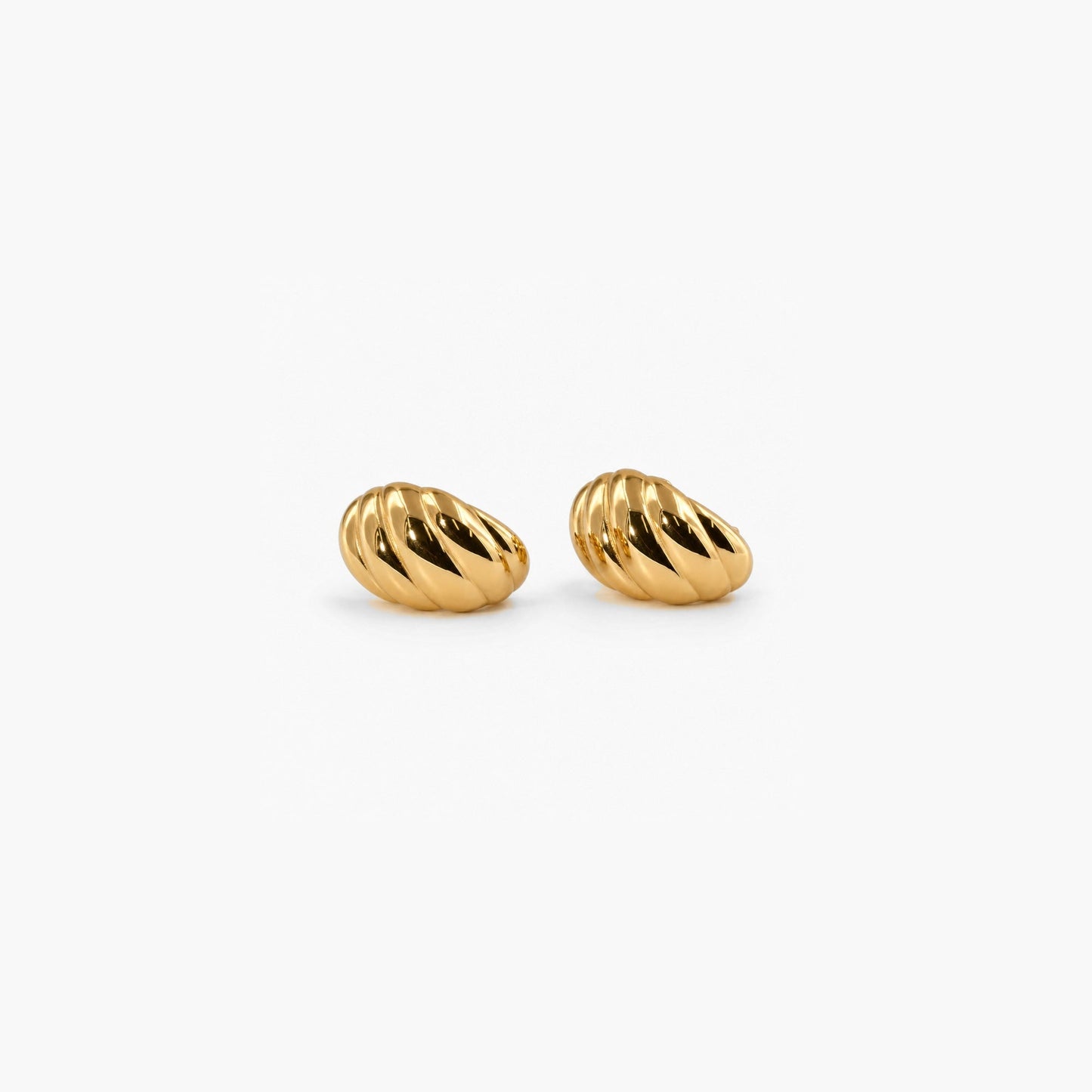 Croissant Dome Earrings