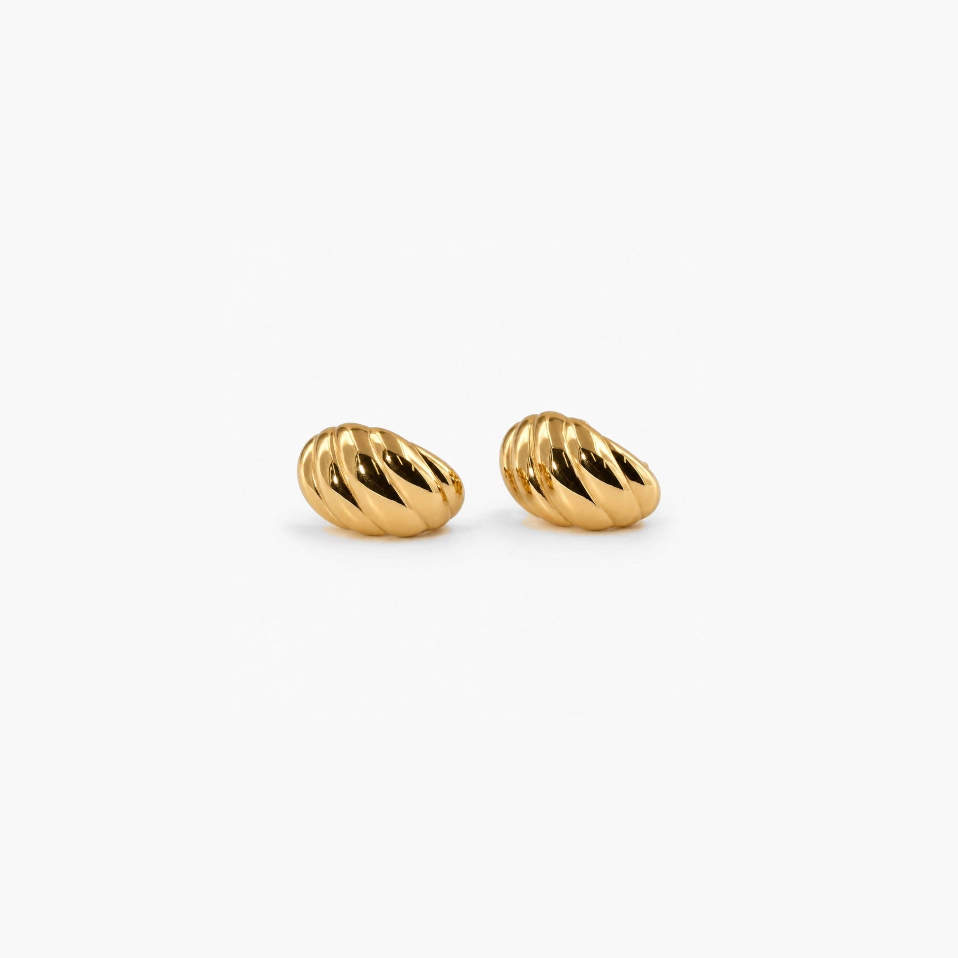 Croissant Dome Earrings