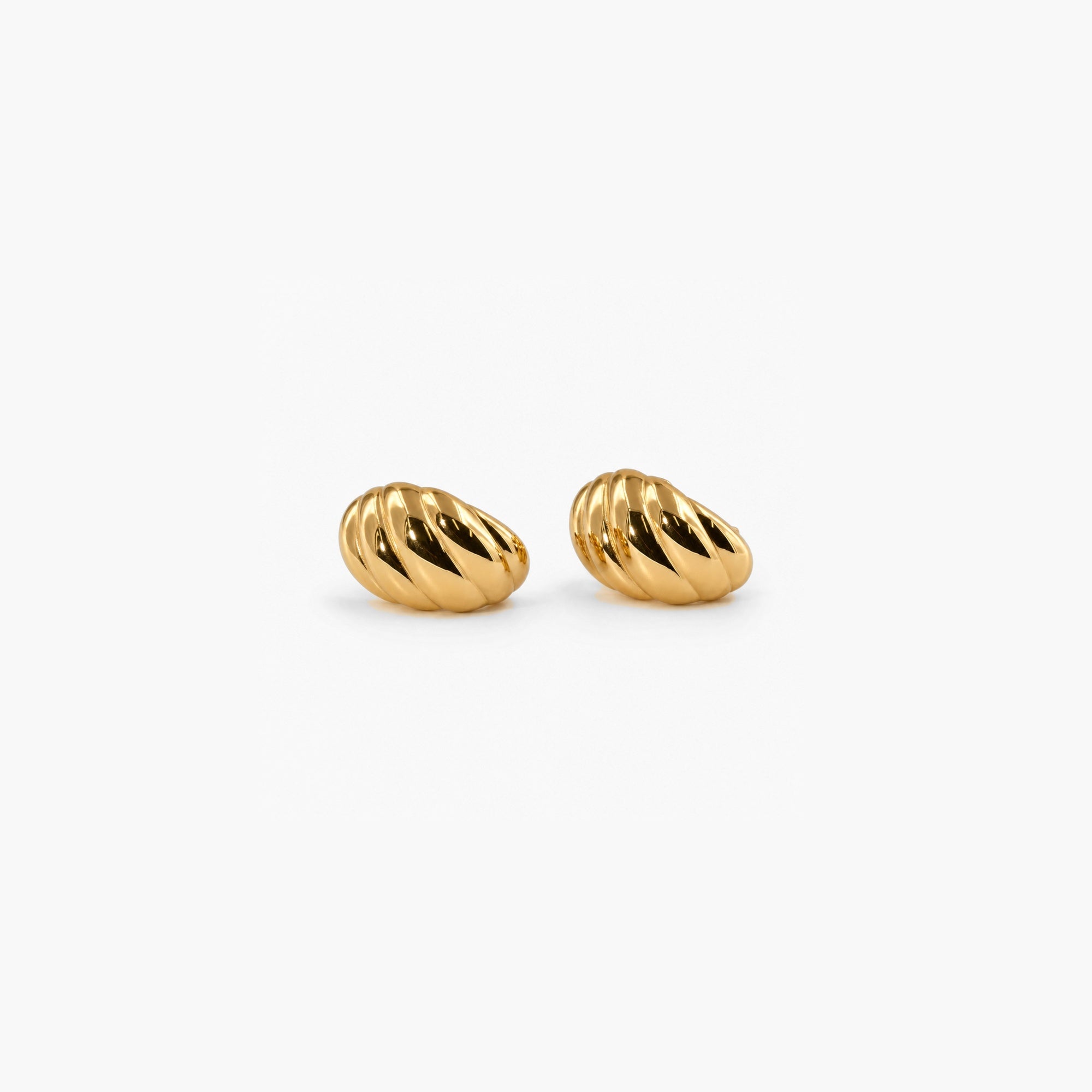 Croissant Dome Earrings