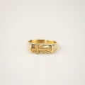 cross ring gold