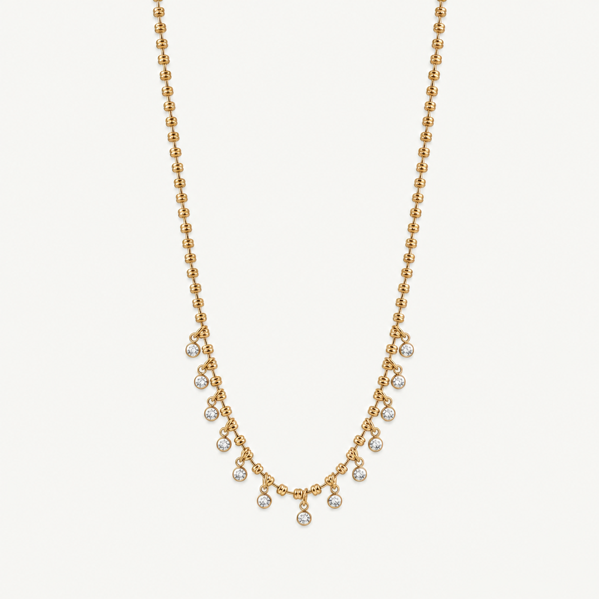 Crystal Fringe Necklace