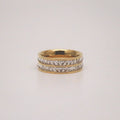 cubic zirconia eternity band