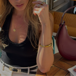 cuff bangle gold