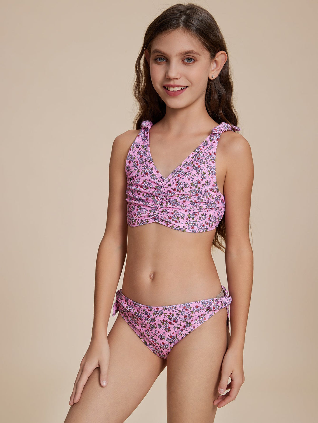 Cute Ruffled Bikini - Stylr