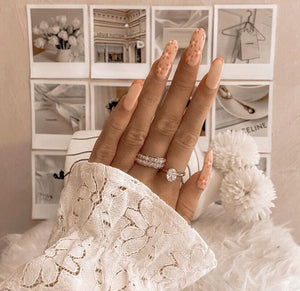 cz eternity ring