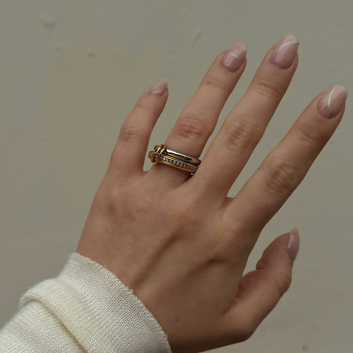 double ring waterproof in stainless steel 