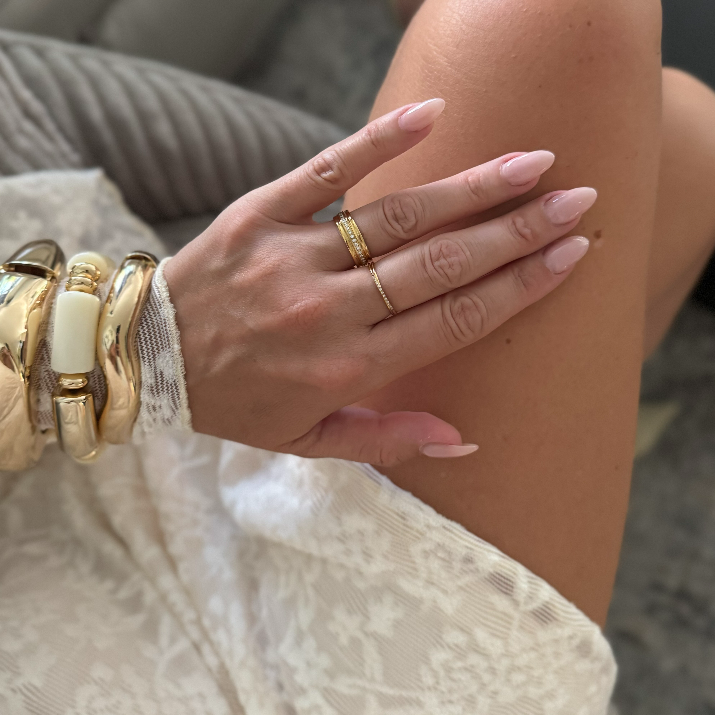 double thin ring