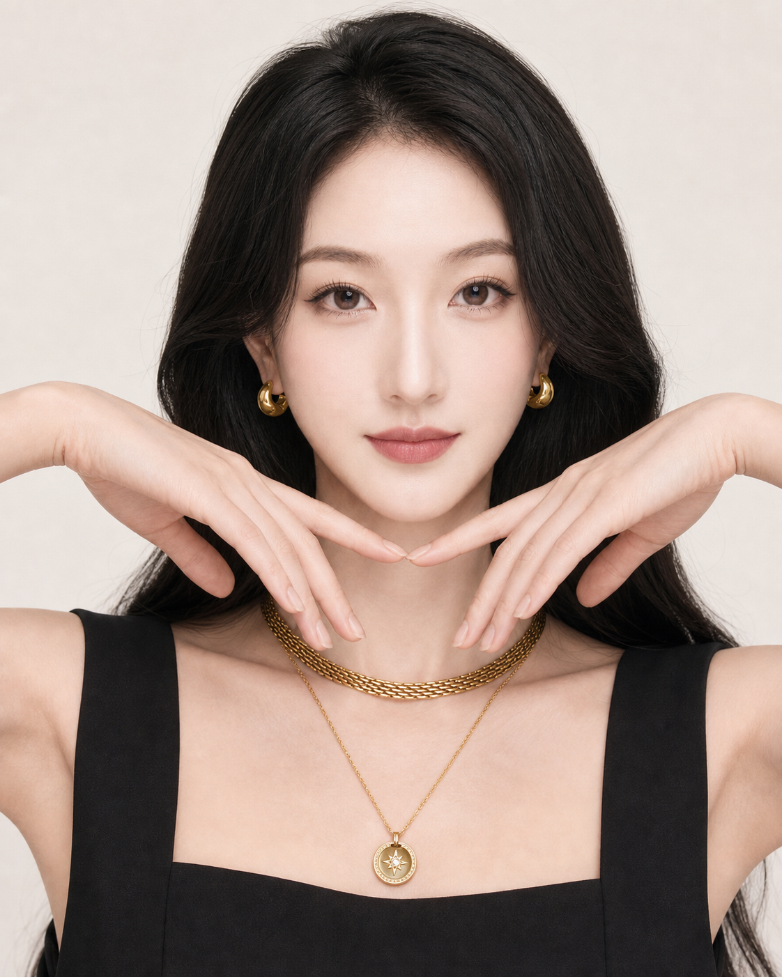 Due North Set jewelry set — worn