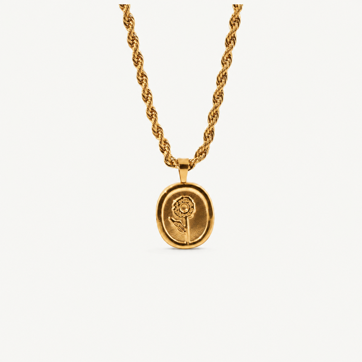 Flower Pendant Necklace