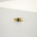 emerald singet ring