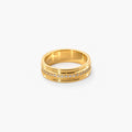 Eternal Sparkle Band Ring – Waterproof 18k Gold Ring