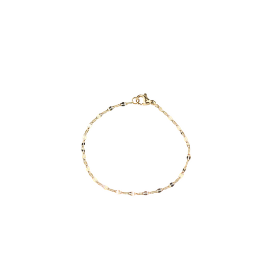 mirror chain bracelet 