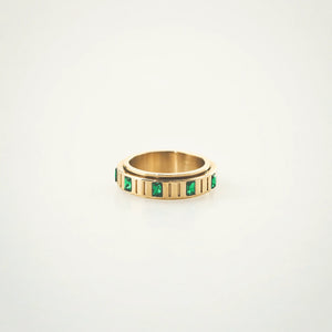 fidget ring gold