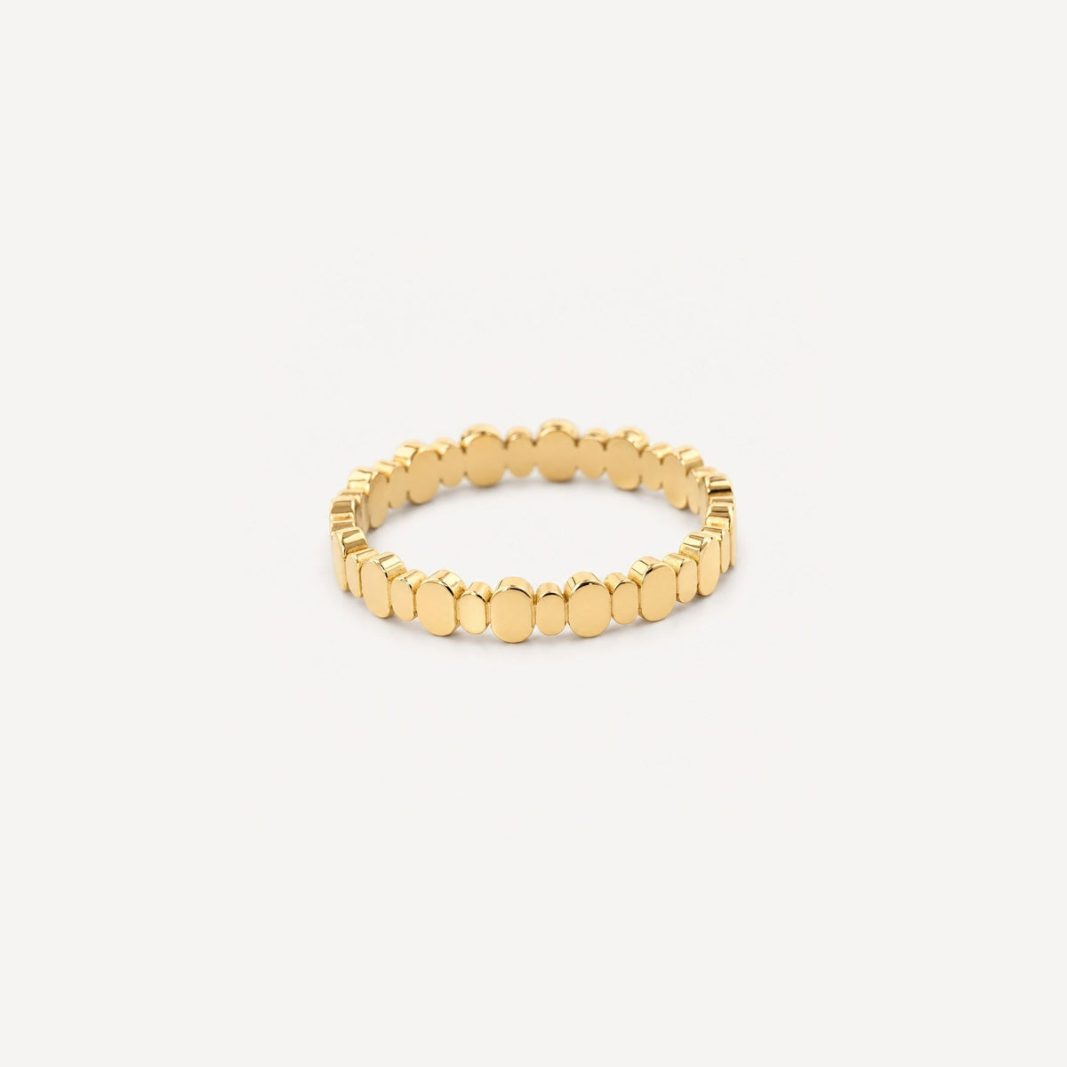 Flat Dots Band Ring