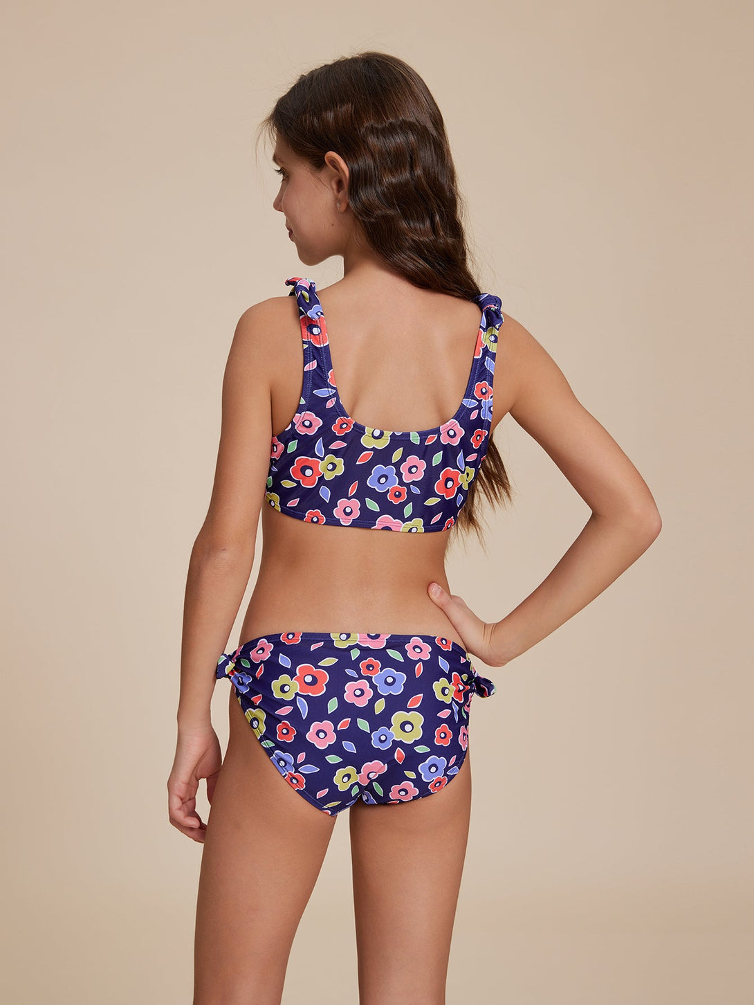 Floral Print Bikini - Stylr