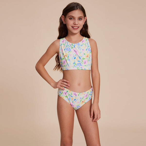 Floral Sporty Bikini - Stylr