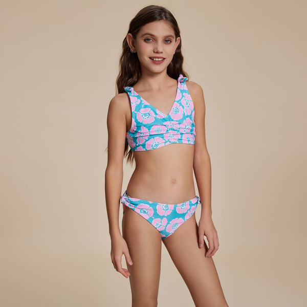 Fresh Floral Bikini - Stylr