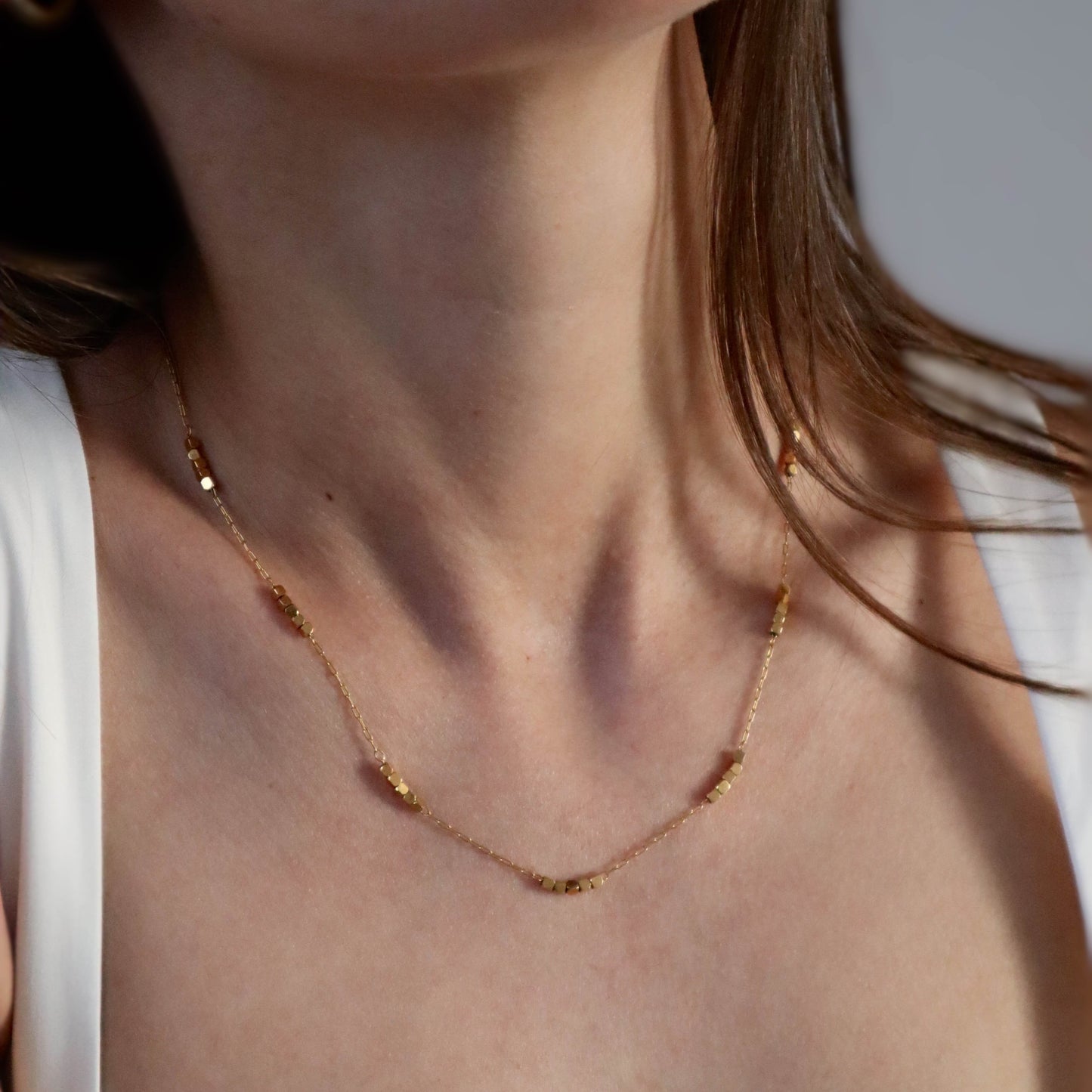 Square beaded choker