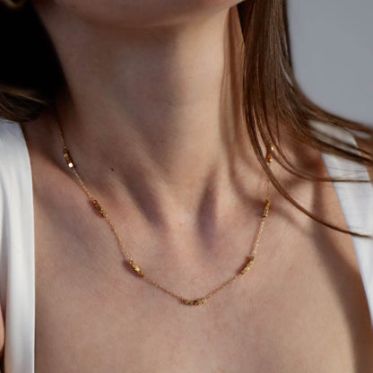 Square beaded choker