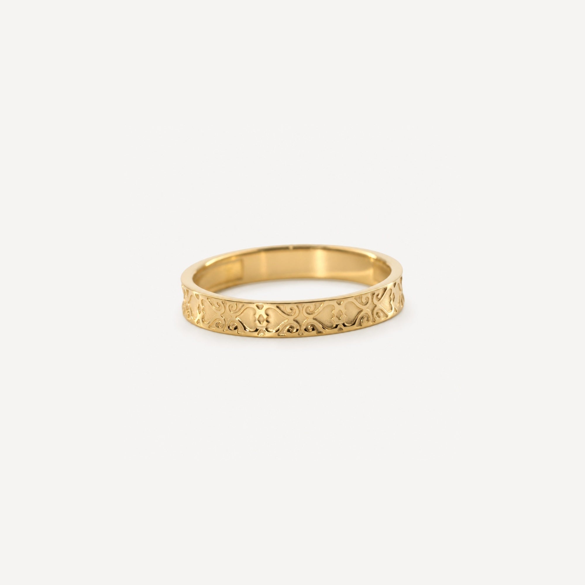 gold band ring 