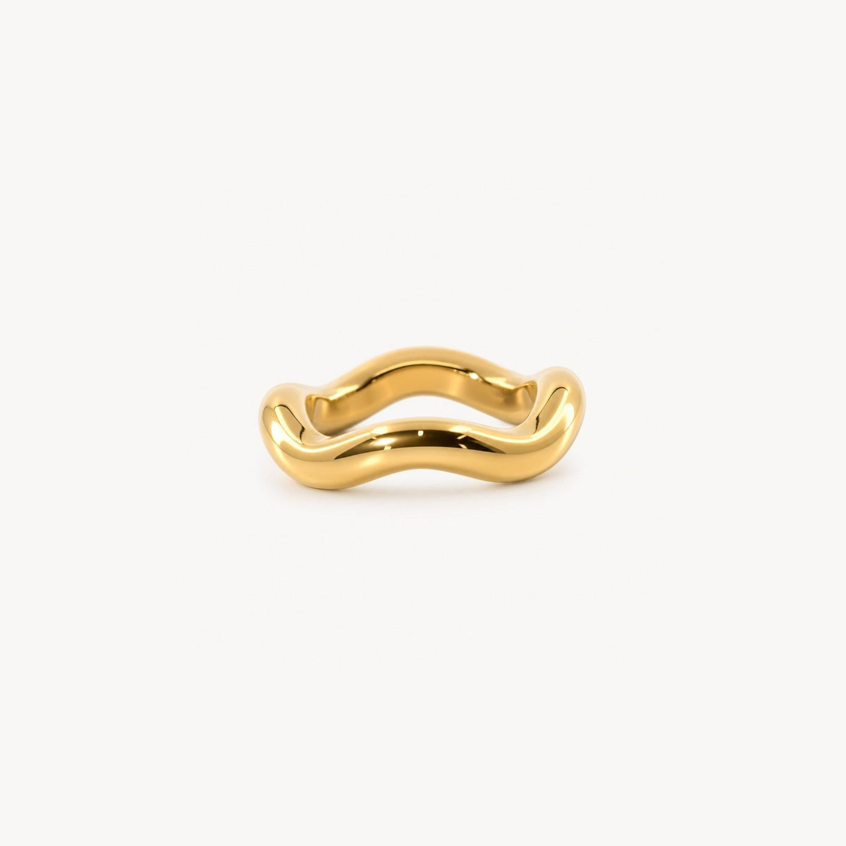 gold band ring womens