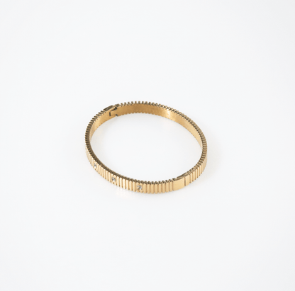 gold bangle bracelet